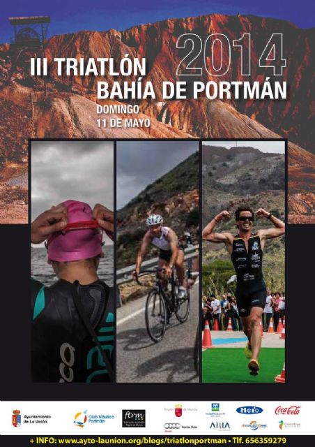 Presentada la III edición del triatlón Bahía de Portmán