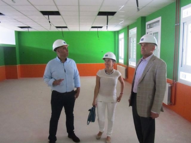 Educación y el Ayuntamiento de La Unión concluirán las obras del octavo colegio del municipio antes de comenzar el próximo curso