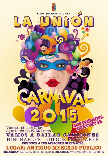 Este viernes los más pequeños disfrutarán de su carnaval infantil en el Antiguo Mercado Público