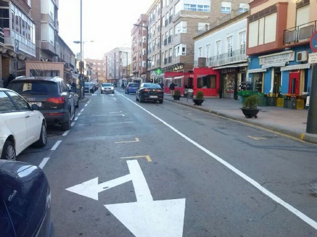 Abierto al doble sentido del tráfico de vehículos el tramo central de la Calle Mayor
