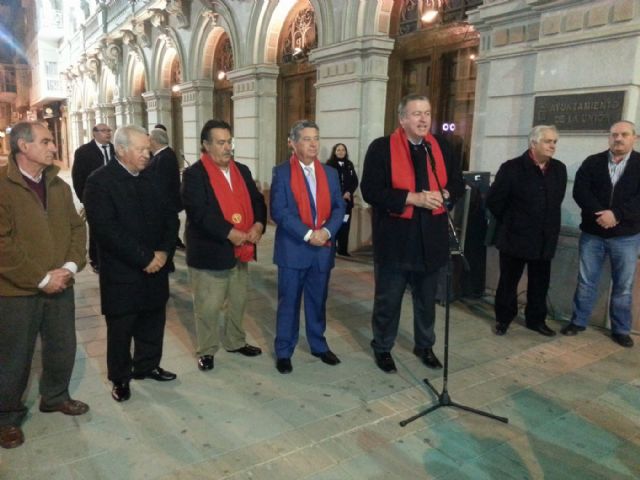 Con 'La Llamada' empiezan los actos procesionales de la Semana Santa Minera