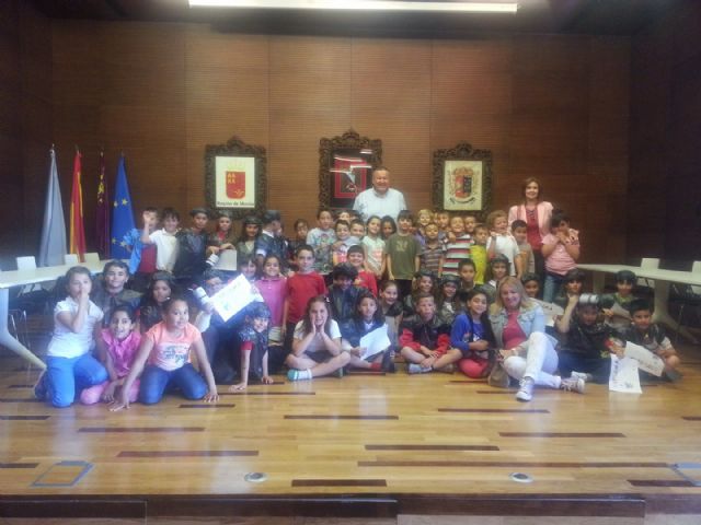 Los alumnos del colegio Herrerías conocen la historia de La Unión