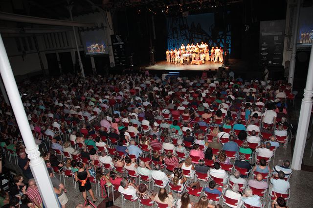 Luis del Olmo ensalza el legado de la Mina y anima a vivir apasionadamente el flamenco de La Unión