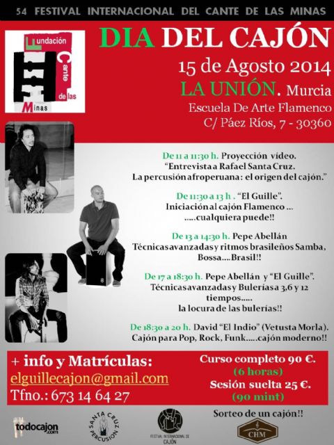 Este viernes comienza el homenaje del Festival del Cante de las Minas al genial Paco de Lucía