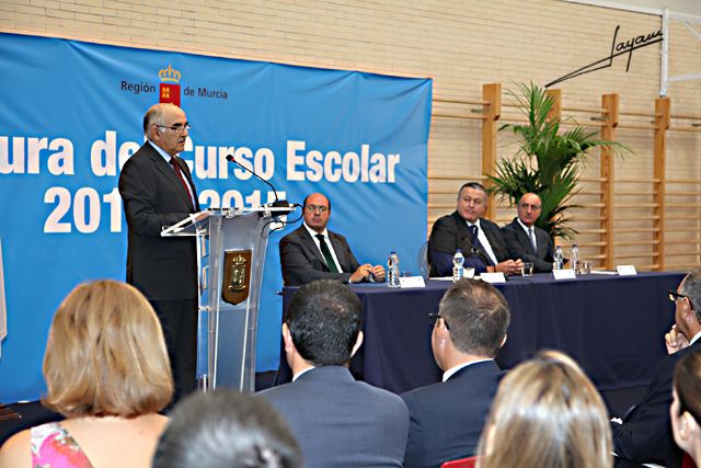 La Unión acoge el acto institucional de apertura a nivel regional del curso escolar 2014-2015