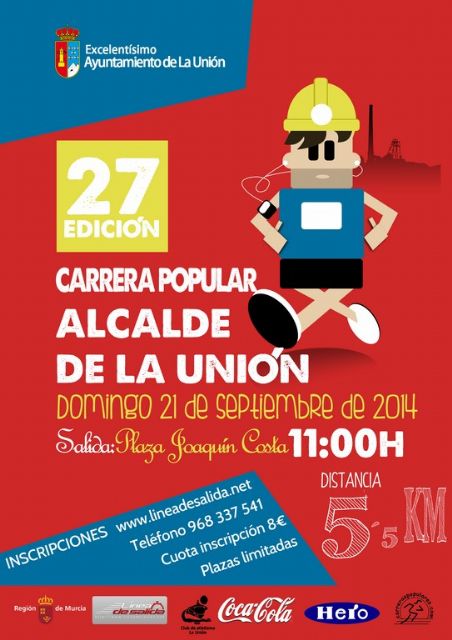 La próxima semana se celebrará la carrera popular 'Alcalde de La Unión'