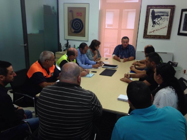 Coordinación de la seguridad ciudadana para las fiestas del rosario 2014