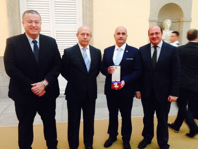 Acto de entrega de la Medalla de Oro al Mérito de las Bellas Artes al Festival Internacional del Cante de las Minas