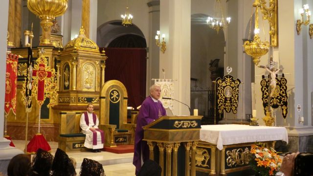 Emotivo pregón de la semana santa minera