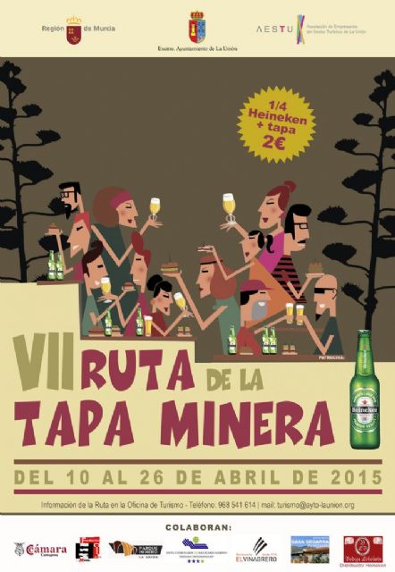 La Unión presenta la vii ruta de la tapa minera