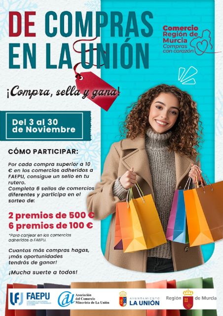 La Unión premia tus compras locales: '¡compra, sella y gana!'
