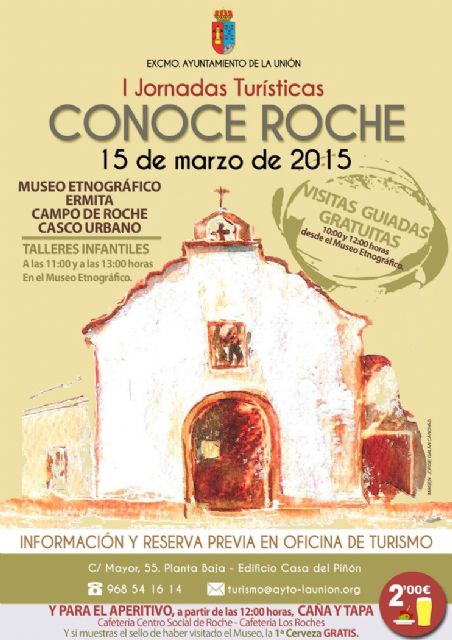 El domingo comienzan las I jornadas turísticas 'Conoce Roche'