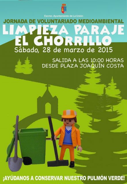 Todos convocados a la jornada de limpieza de 'El Chorrillo' el próximo sábado