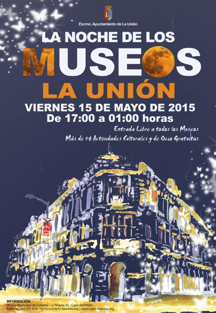 Este viernes La Unión celebrará la noche de los museos