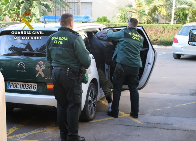 La Guardia Civil detiene al presunto autor de más de una decena de robos cometidos en La Unión