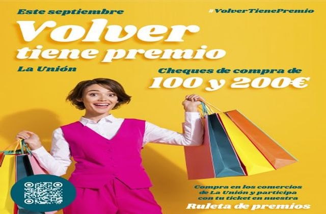 Una campaña de dinamización incentivará las compras en los comercios de La Unión dando de 1.500 euros en premios