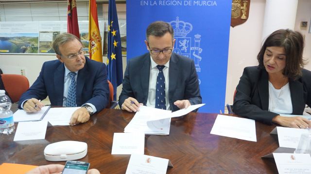 Diego Conesa manifiesta la voluntad inequívoca del Gobierno de España de cumplir con los plazos y objetivos del proyecto de regeneración de la Bahía de Portmán