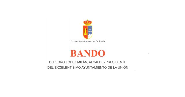 Bando COVID-19 Ayuntamiento de La Unión