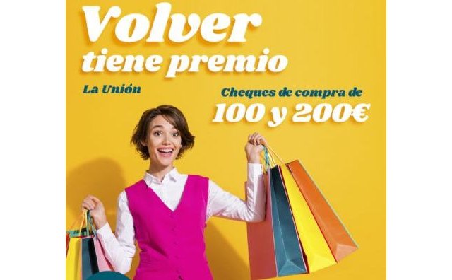 Una campaña de dinamización incentivará las compras en los comercios de La Unión dando 1.500 euros en premios