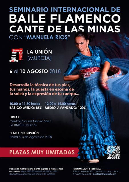La LVIII edición del Festival de Flamenco más importante del mundo trae a La Unión novedosos cursos y talleres