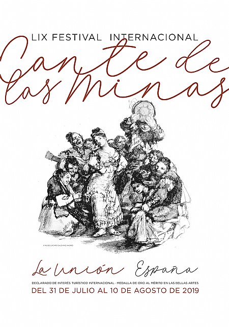 'El vito' de Goya ilustra el Festival Internacional del Cante de las Minas