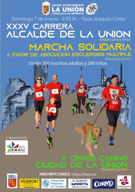 El 7 de enero, La Unión abre la Running Challenge 2024